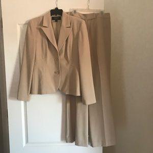 Tan Pantsuit Signature by Larry Levine